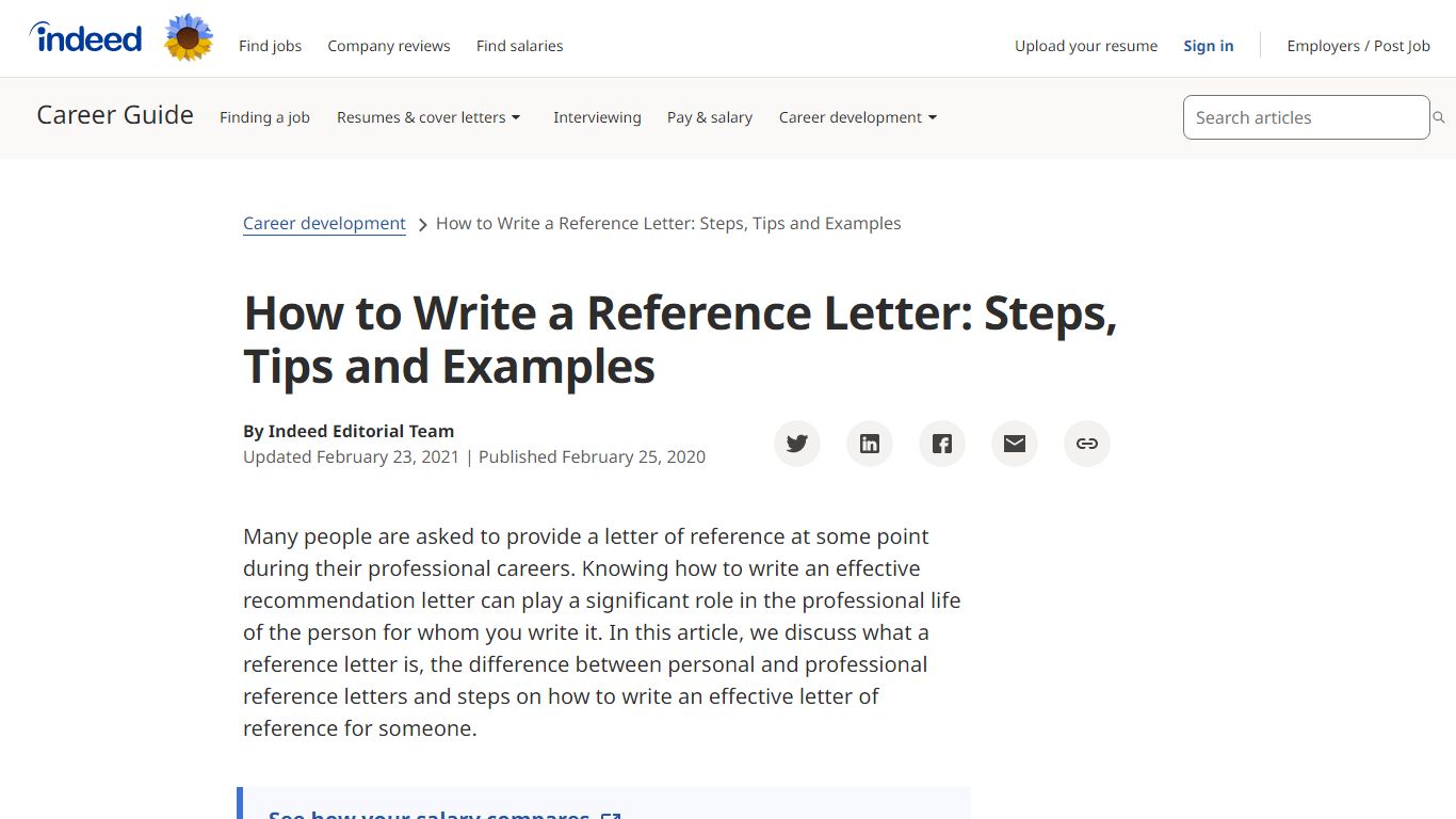 How to Write a Reference Letter: Steps, Tips and Examples